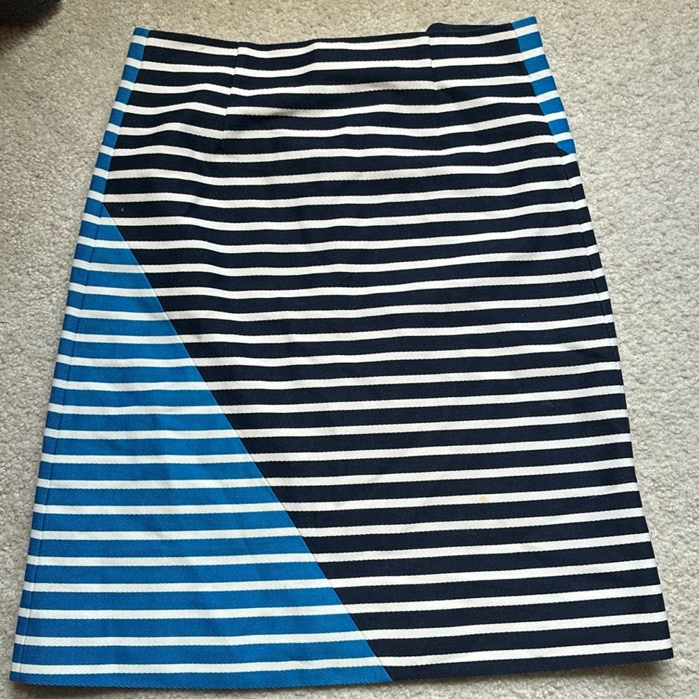 Women’s J.Crew hundred percent in cotton lined skirt sz 4